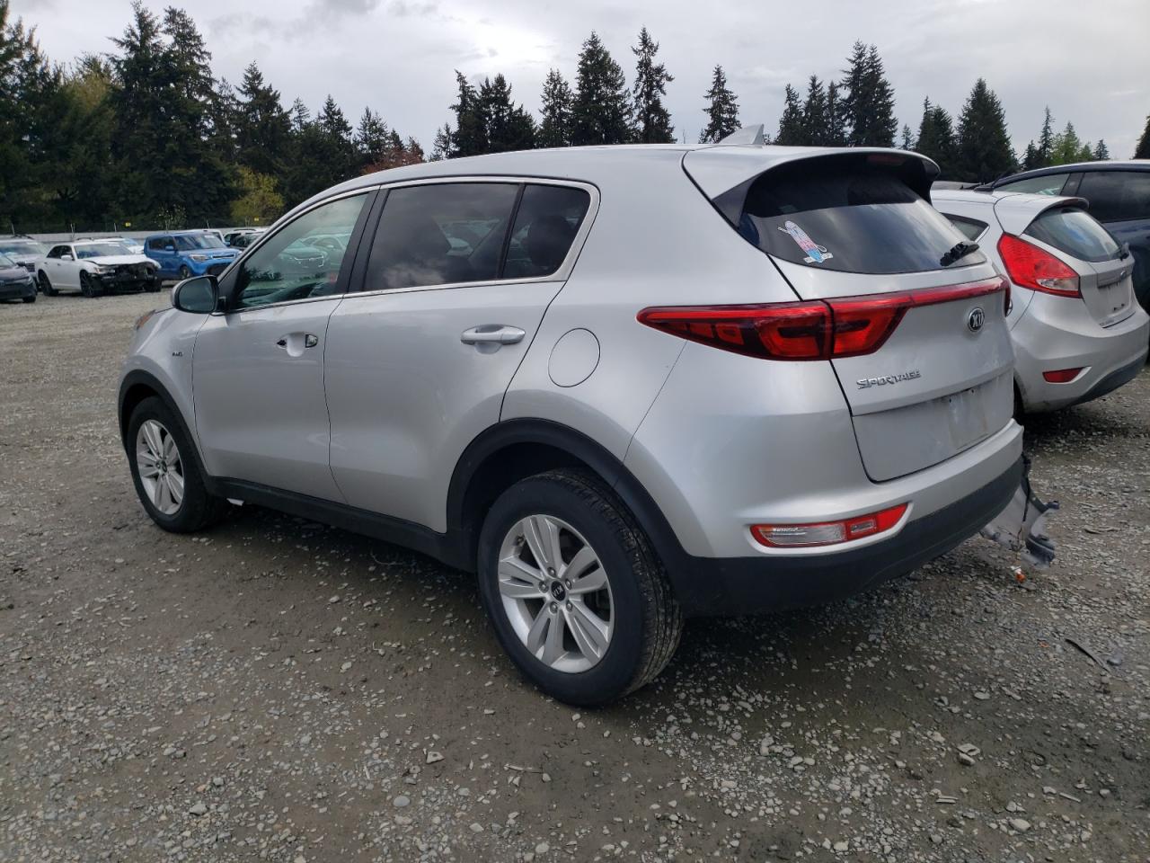 2019 Kia Sportage Lx vin: KNDPMCAC8K7592593