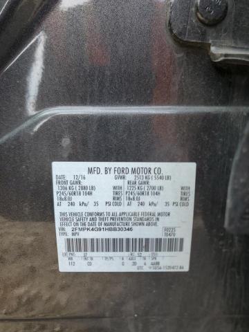 2017 Ford Edge Se VIN: 2FMPK4G91HBB30346 Lot: 47178664