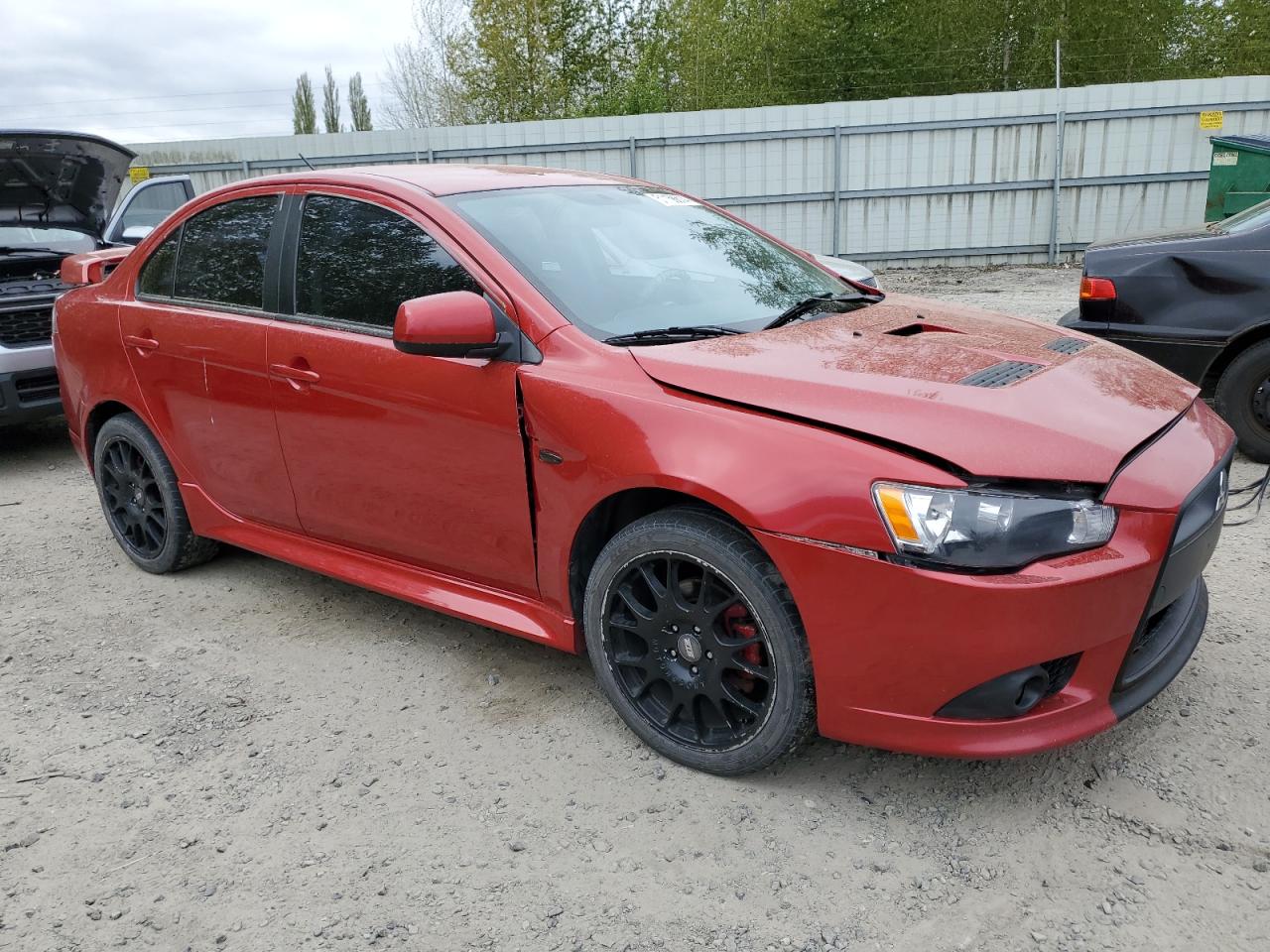 JA32V6FV4EU010349 2014 Mitsubishi Lancer Ralliart