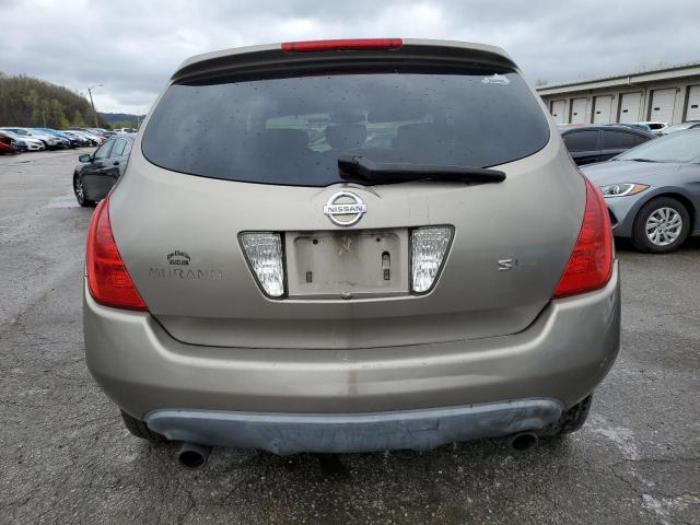 2003 Nissan Murano Sl VIN: JN8AZ08T73W111241 Lot: 50412474