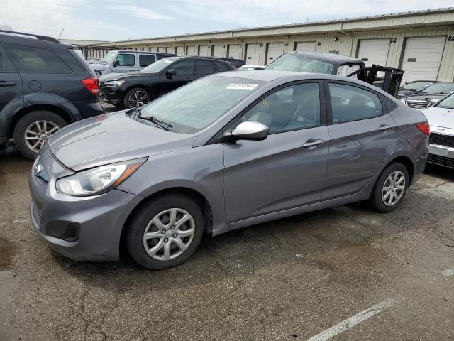 Lot #2447724655 2014 HYUNDAI ACCENT GLS salvage car