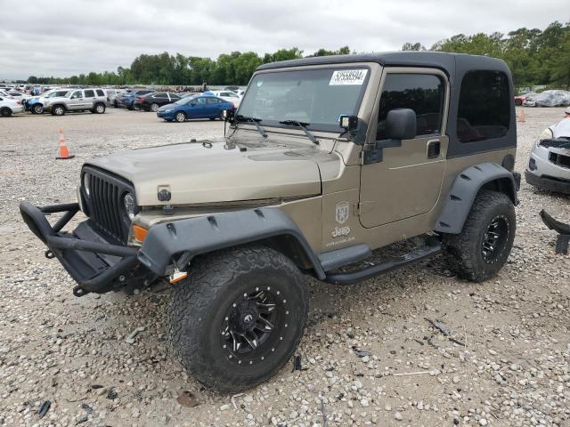 Lot #2503493910 2003 JEEP WRANGLER C salvage car