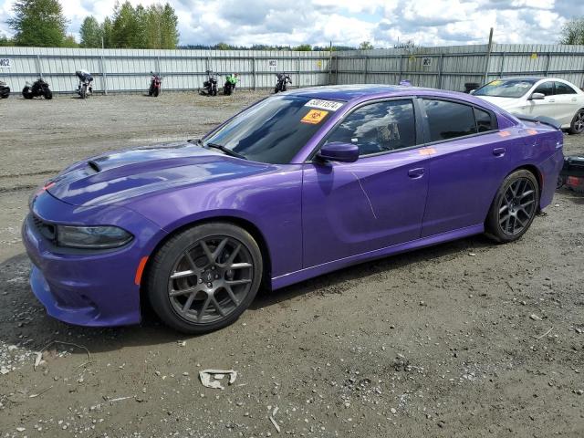 Lot #2521627586 2019 DODGE CHARGER SC salvage car