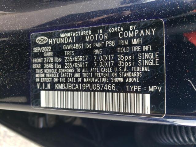 2023 HYUNDAI TUCSON BLU - KM8JBCA19PU087466