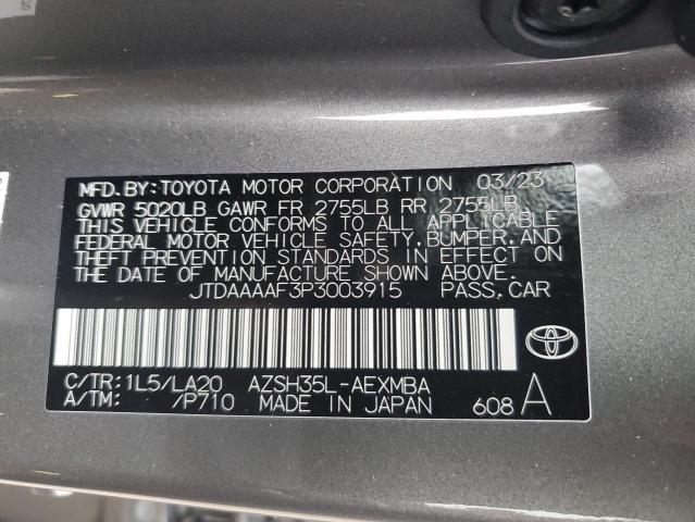 2023 TOYOTA CROWN JTDAAAAF3P3003915
