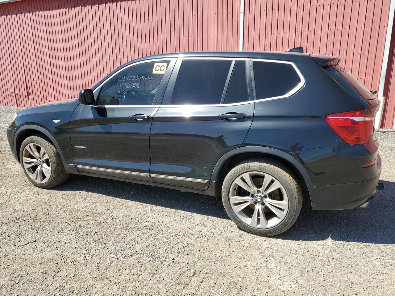 2014 BMW X3 xDrive35I vin: 5UXWX7C51EL983586