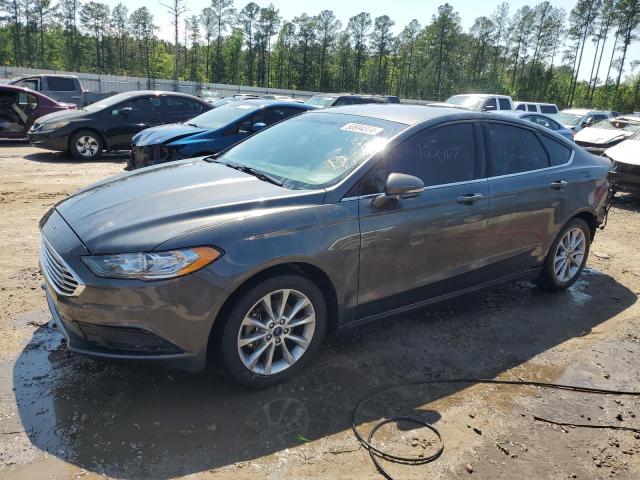 Lot #2491424677 2017 FORD FUSION SE salvage car