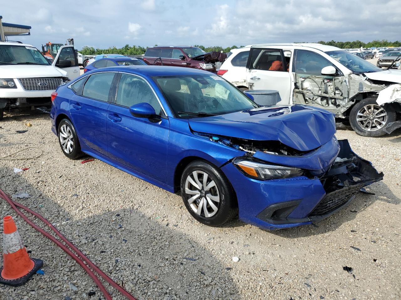 Lot #3028226004 2022 HONDA CIVIC LX