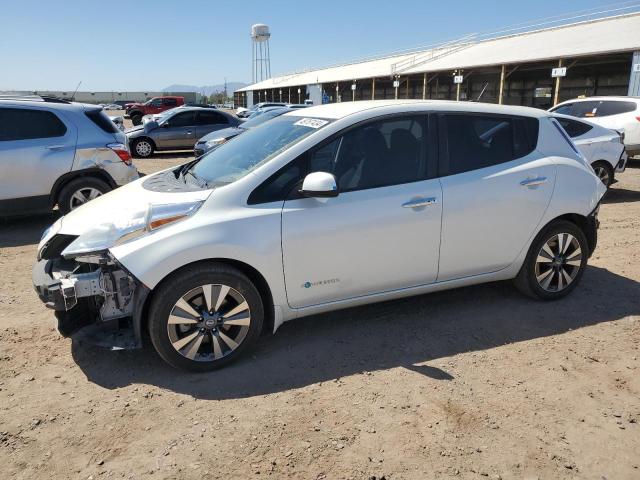 Lot #2473380113 2016 NISSAN LEAF SV salvage car