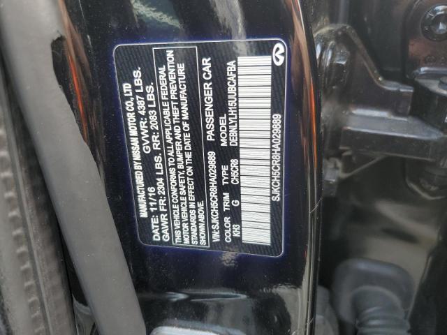 2017 INFINITI QX30 SJKCH5CR8HA029889