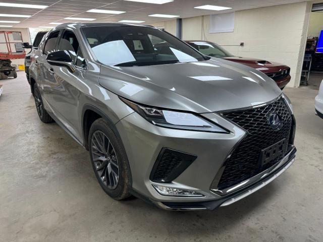 Lot #2435797886 2022 LEXUS RX 450H F- salvage car