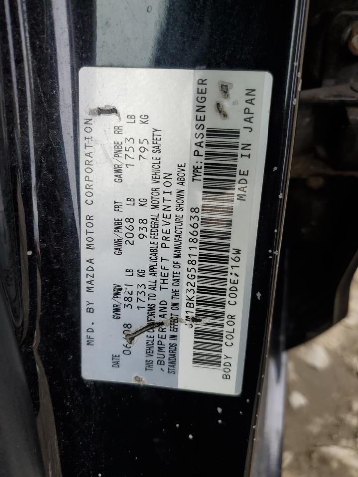 JM1BK32G581186638 2008 Mazda 3 I