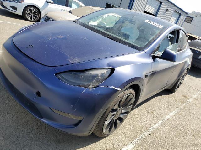 2022 Tesla Model Y VIN: 7SAYGDEF8NF529887 Lot: 50470144