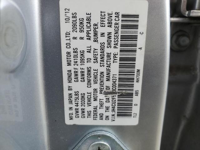 2013 Acura Tsx Tech VIN: JH4CU2F64DC004371 Lot: 52300204