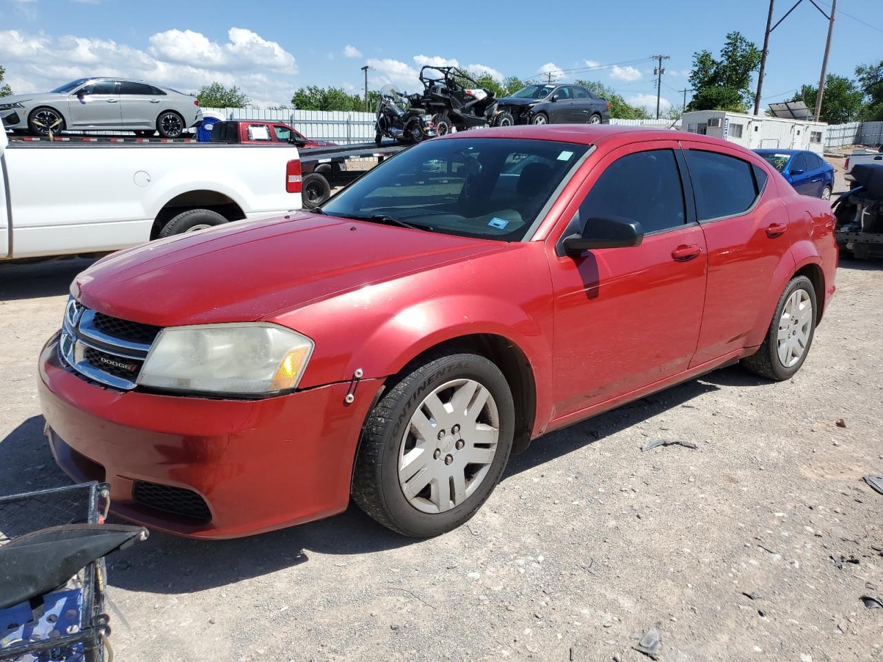 1C3CDZAB0EN110602 2014 Dodge Avenger Se