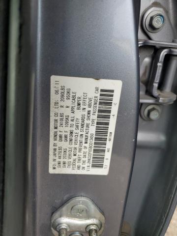 2011 Acura Tsx VIN: JH4CU2F65BC013450 Lot: 49817284