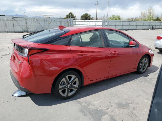  TOYOTA PRIUS 2019 Червоний