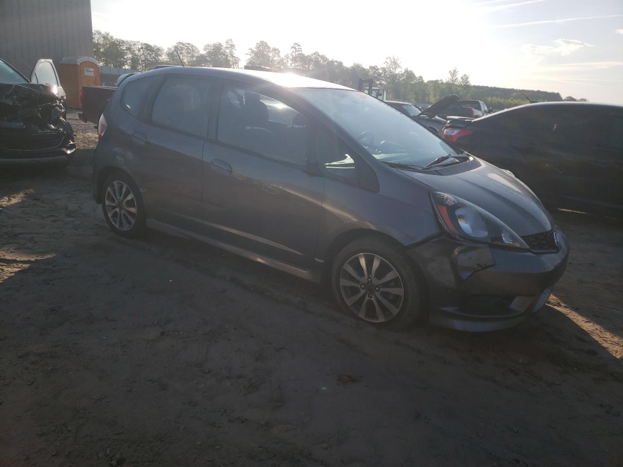 JHMGE8H5XDC046677 2013 Honda Fit Sport