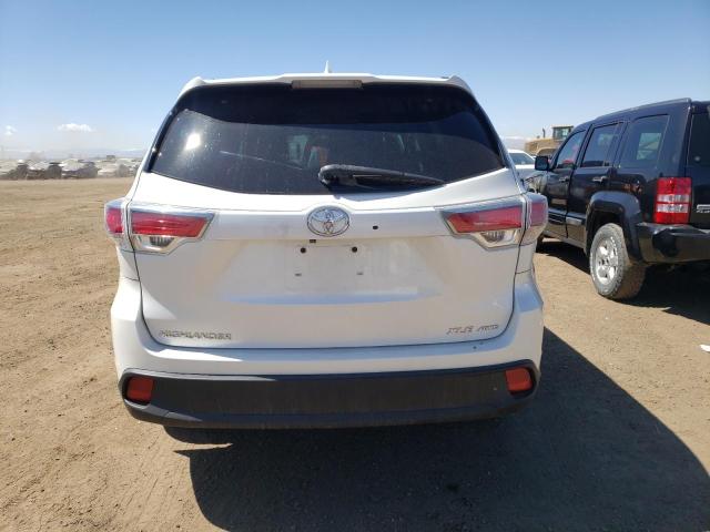 VIN 5TDJKRFH9ES071380 2014 Toyota Highlander, Xle no.6