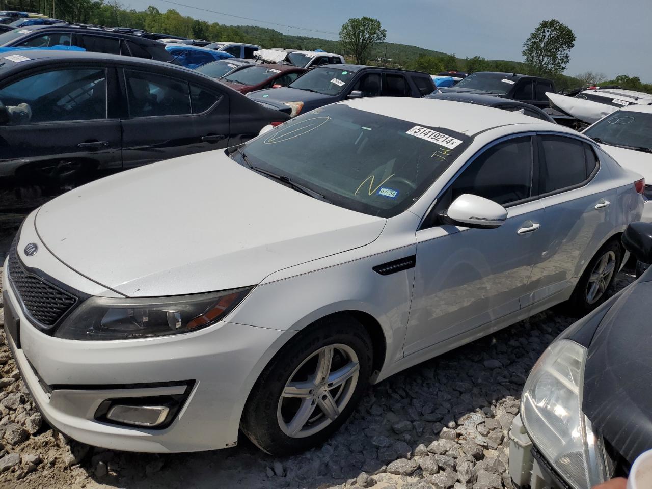 5XXGM4A77EG319262 2014 Kia Optima Lx