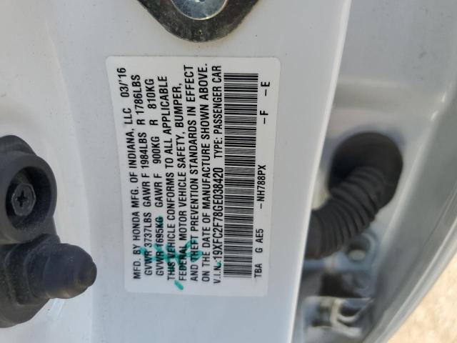 2016 HONDA CIVIC EX - 19XFC2F78GE038420