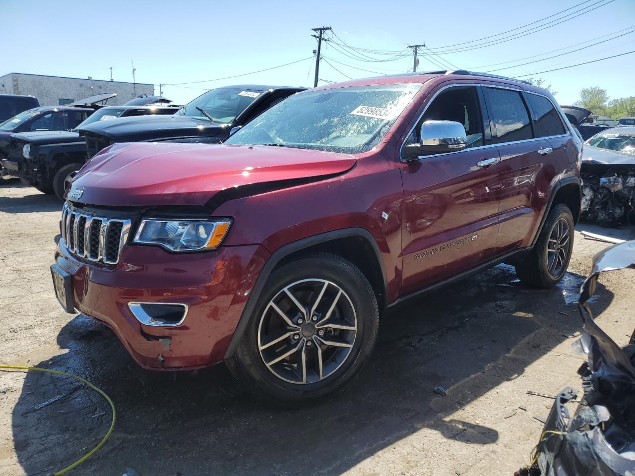 1C4RJFBG8NC167259 2022 Jeep Grand Cherokee Limited