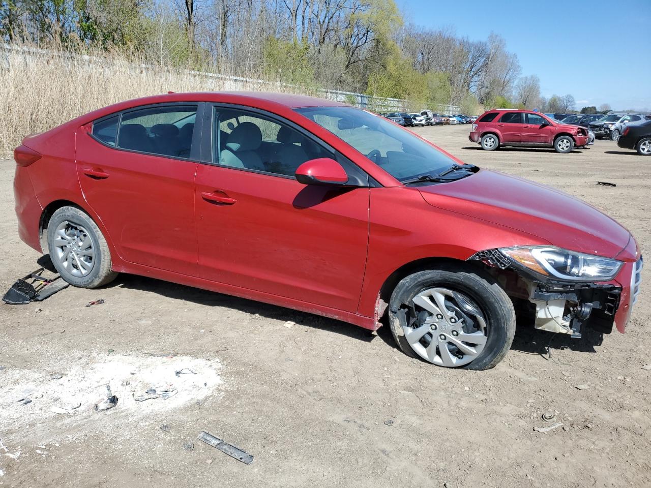 2017 Hyundai Elantra Se vin: KMHD74LF7HU417653