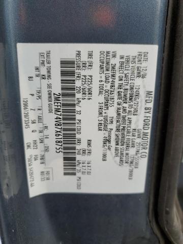 2MEFM74V87X618755 2007 Mercury Grand Marquis Gs