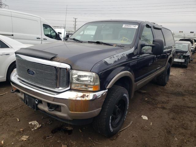 Lot #2470887830 2000 FORD EXCURSION salvage car