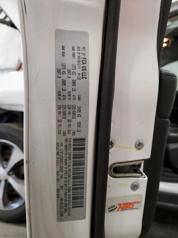 1C4PJMDXXKD139039 2019 Jeep Cherokee Limited