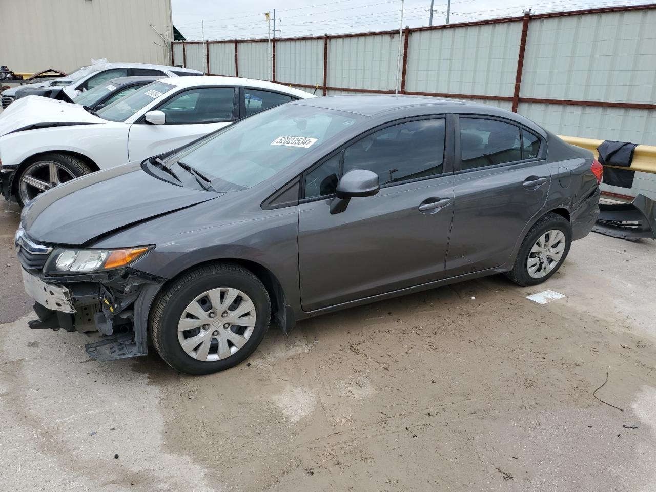 2HGFB2F52CH600605 2012 Honda Civic Lx