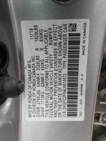 2HGFC2F64LH516873 Honda Civic LX 13