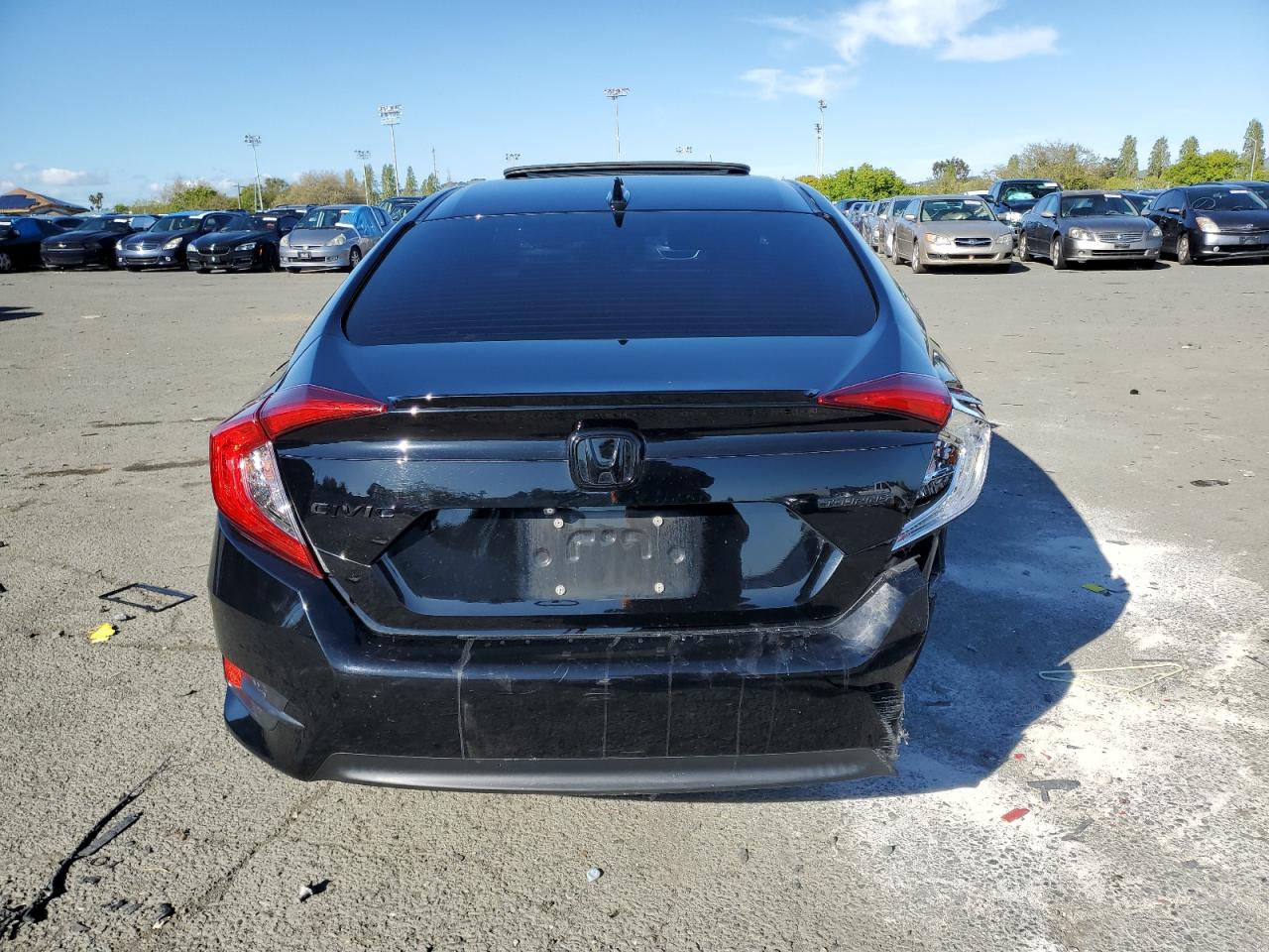 2HGFC1F72HH650615 2017 Honda Civic Exl