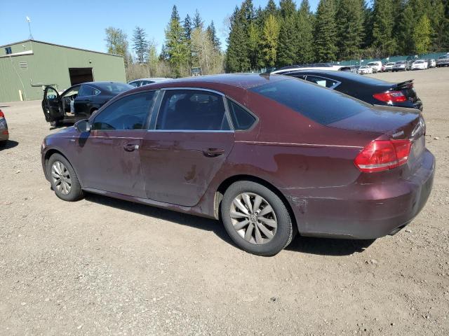 Lot #2506056083 2014 VOLKSWAGEN PASSAT S salvage car