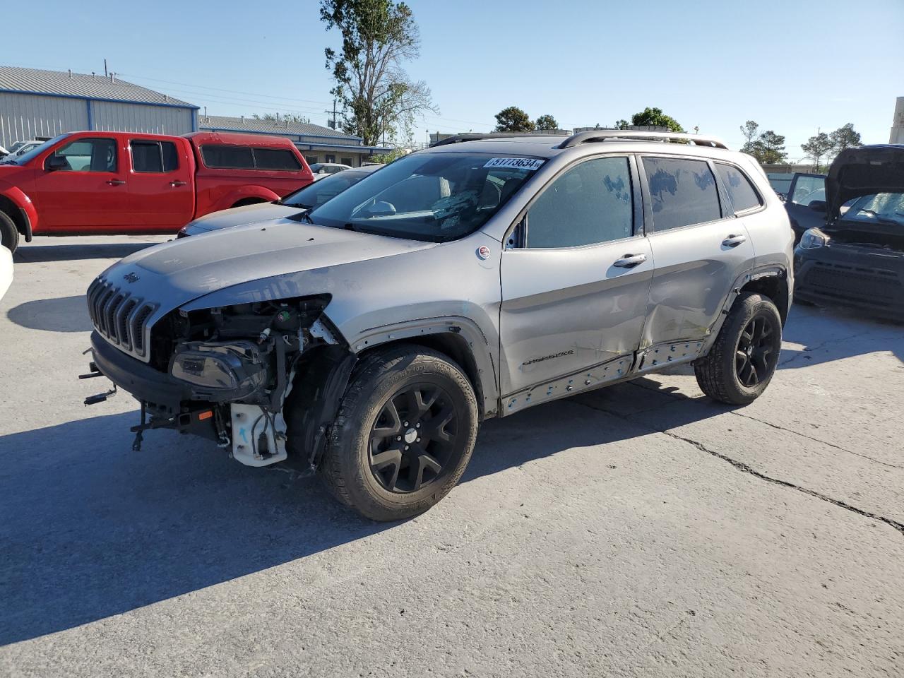 1C4PJMBS8HW521672 2017 Jeep Cherokee Trailhawk