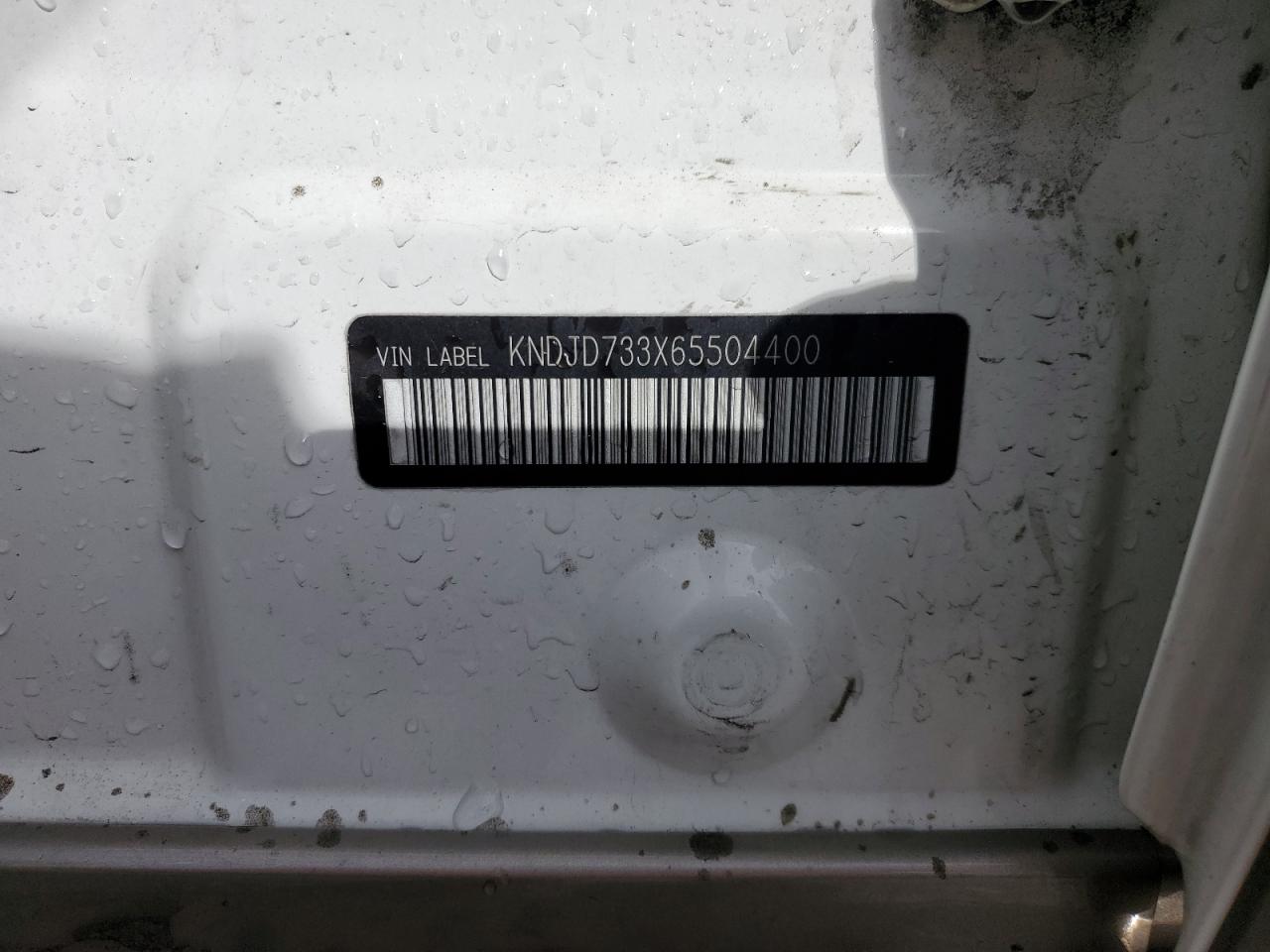 KNDJD733X65504400 2006 Kia Sorento Ex