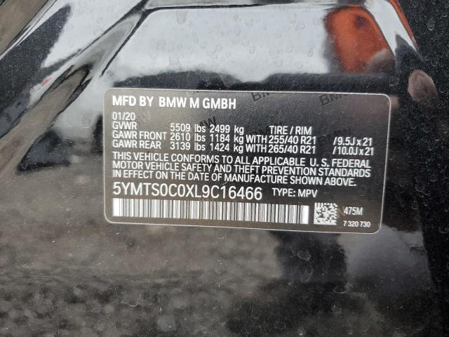 2020 BMW X3 M COMPE - 5YMTS0C0XL9C16466