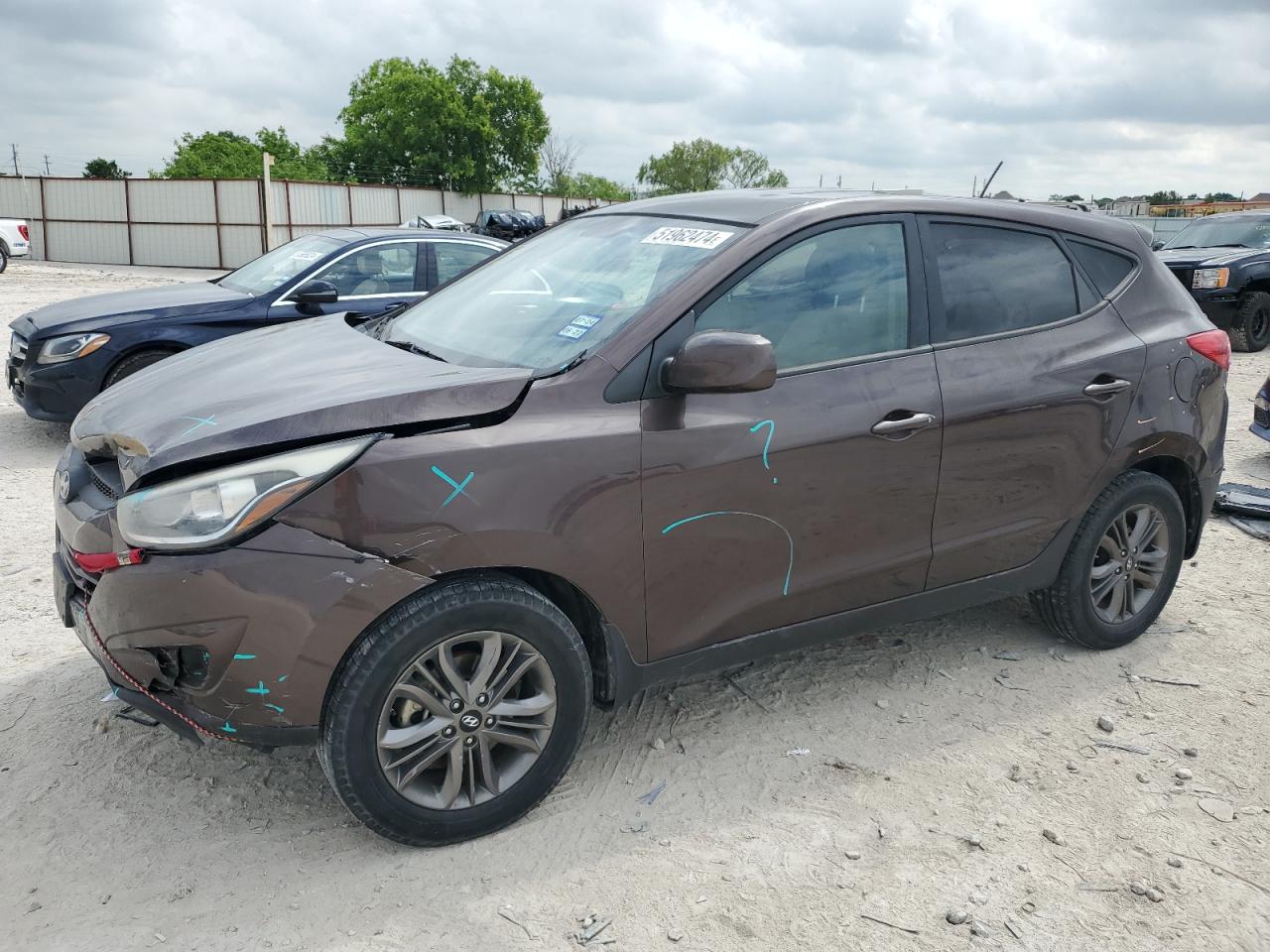 KM8JT3AF5EU883900 2014 Hyundai Tucson Gls