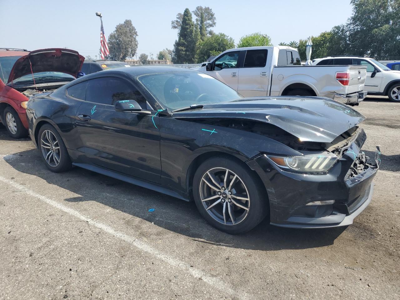 2016 Ford Mustang vin: 1FA6P8TH1G5202676