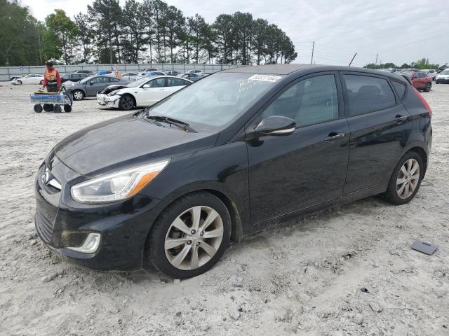 Lot #2489597300 2014 HYUNDAI ACCENT GLS salvage car