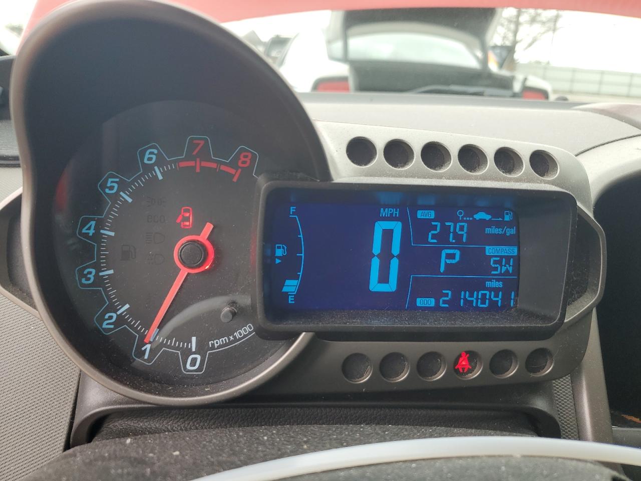 1G1JC5SH2C4178705 2012 Chevrolet Sonic Lt