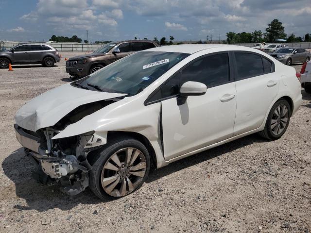 Lot #2501364182 2015 HONDA CIVIC LX salvage car