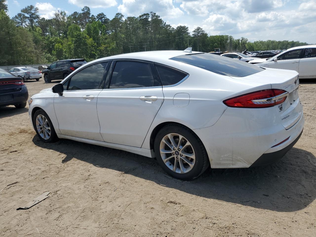 2020 Ford Fusion Se vin: 3FA6P0HD0LR242049