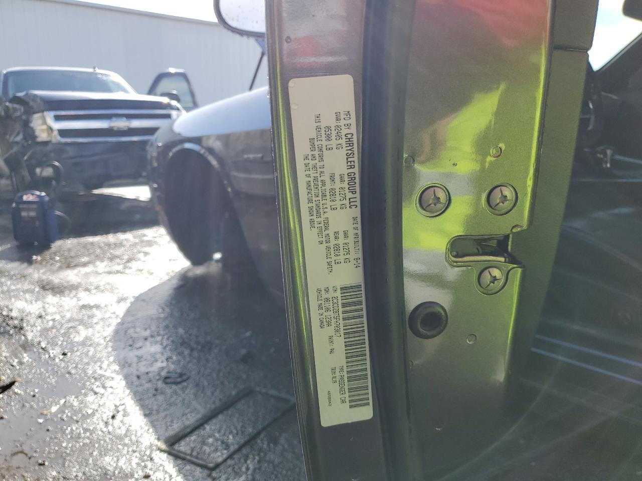 2C3CDZBT5FH703017 2015 Dodge Challenger Sxt Plus