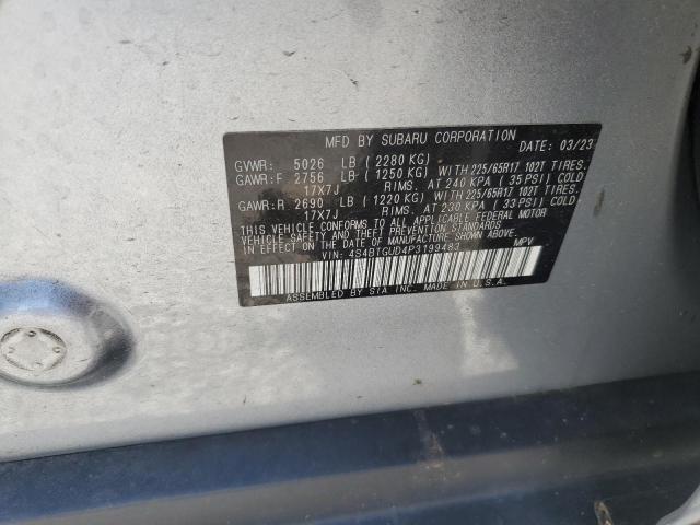 2023 SUBARU OUTBACK WI - 4S4BTGUD4P3199483