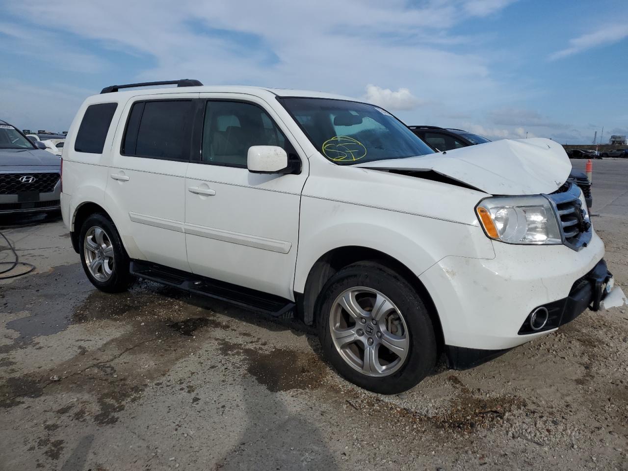 2012 Honda Pilot Exl vin: 5FNYF3H67CB011837