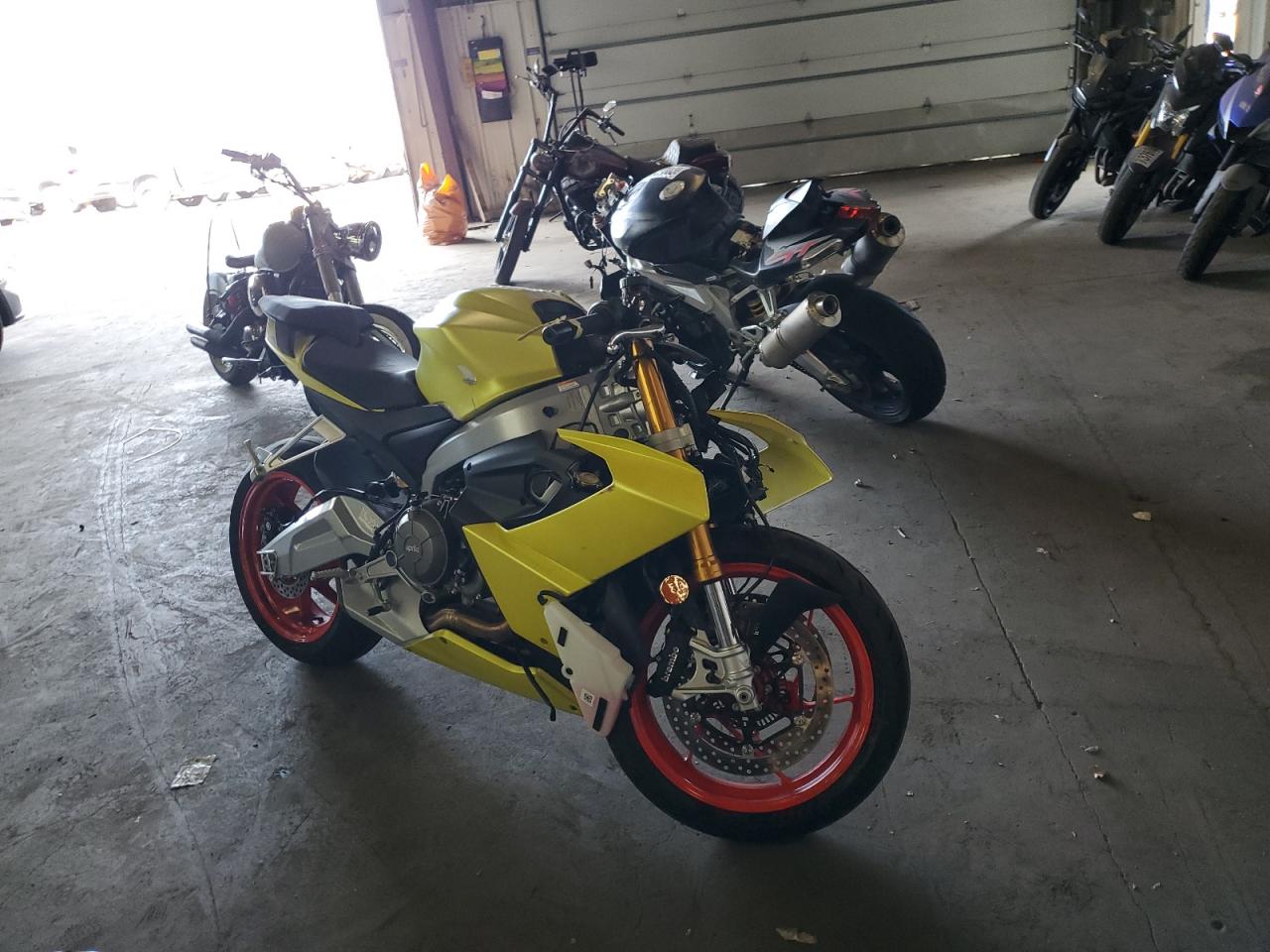 APRILIA RS 660 2023 yellow  gas ZD4KSUG08PS002016 photo #1