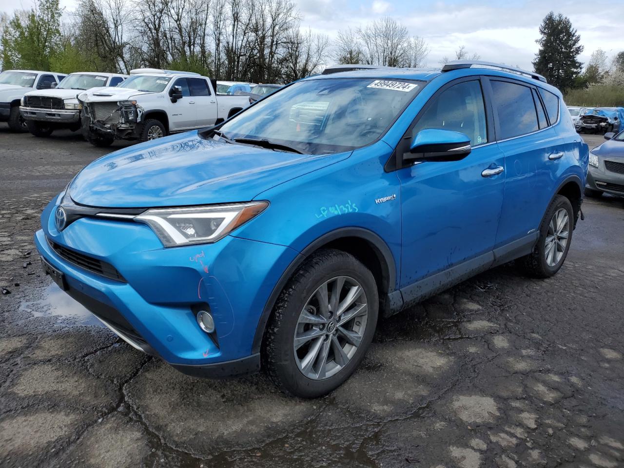 2016 Toyota Rav4 Hv Limited vin: JTMDJREV4GD021167