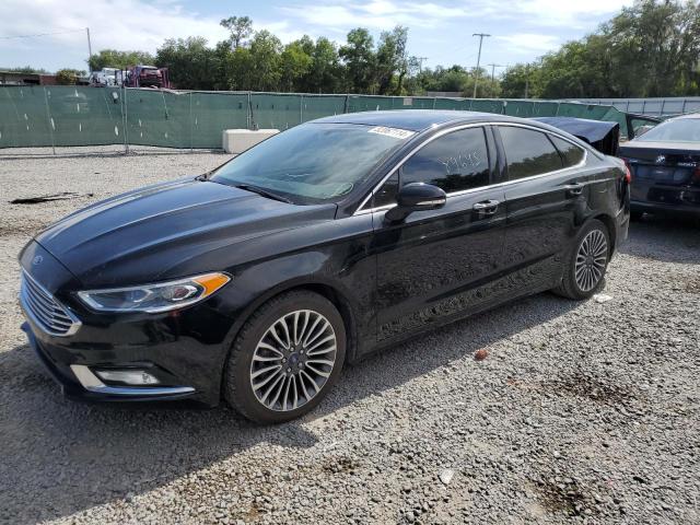 Lot #2489737937 2017 FORD FUSION SE salvage car