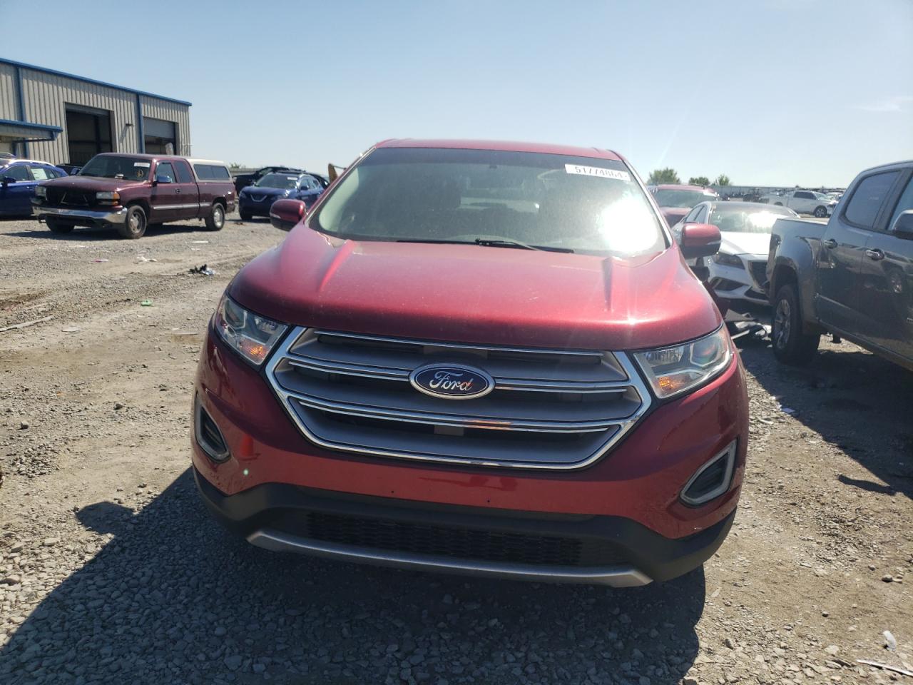 2017 Ford Edge Titanium vin: 2FMPK3K90HBB17458